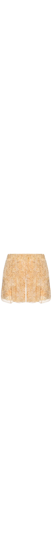 Short Feminino Cós Lastex Leve Flan - Animal Print