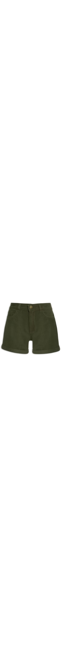 Short Feminino Curto Básico - Verde