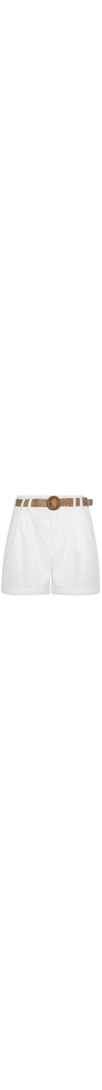 Short Feminino Curto - Branco