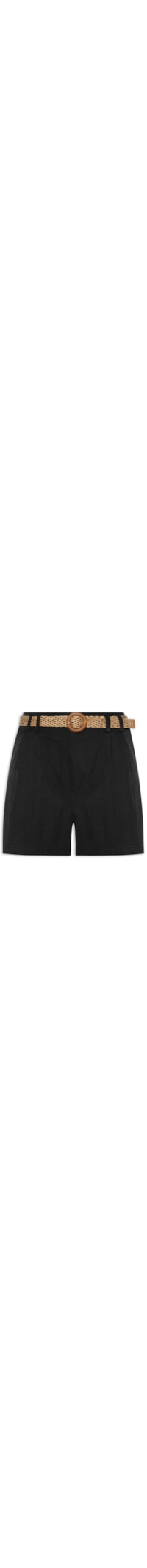 Short Feminino Curto - Preto