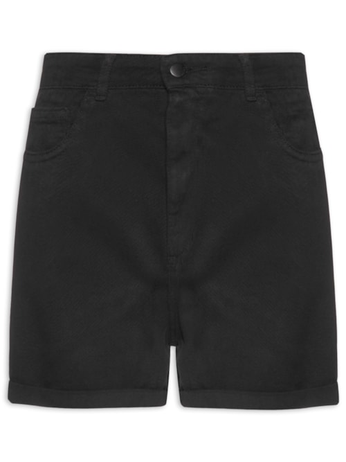 Short Feminino Curto – Preto