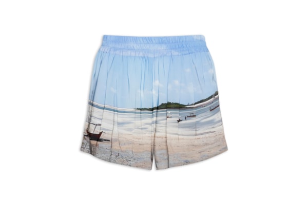 Short Feminino Curto Salinas - Azul