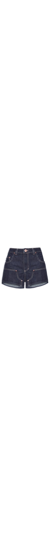 Short Feminino Dark Blue - Azul