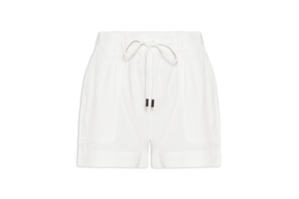 Short Feminino De Tencel Gorgorão - Branco