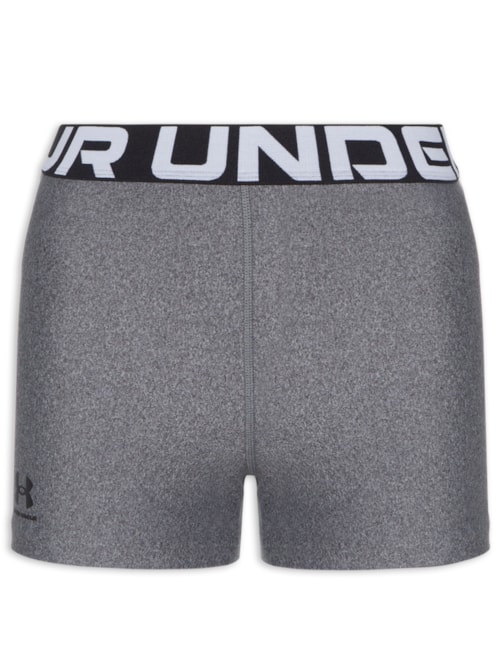 Short Feminino De Treino Heatgear Authentics Mid - Cinza