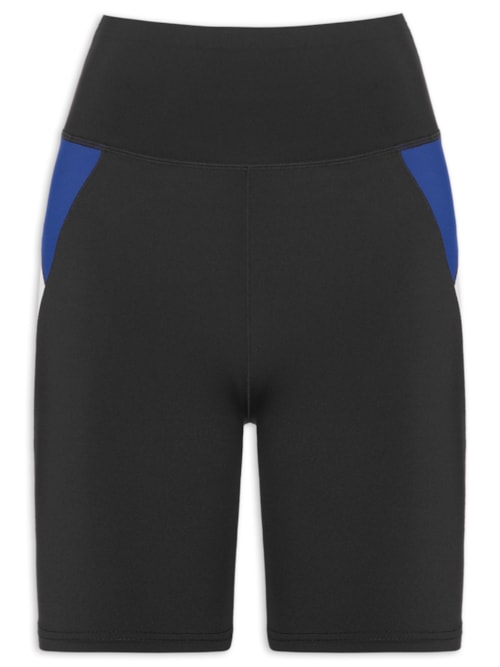 Short Feminino Detalhes - Preto