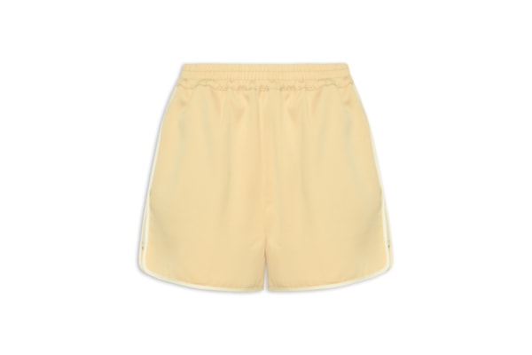Short Feminino Esportivo Crepe – Amarelo