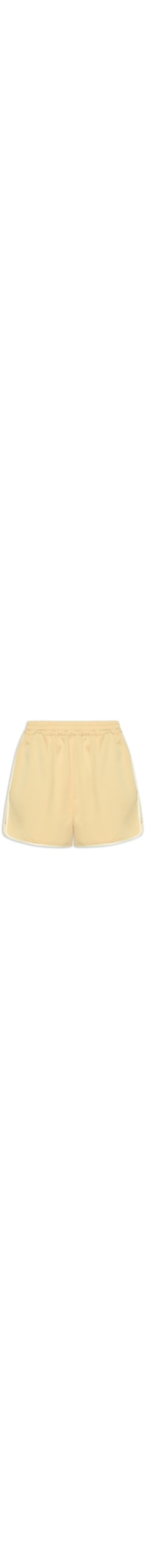 Short Feminino Esportivo Crepe – Amarelo