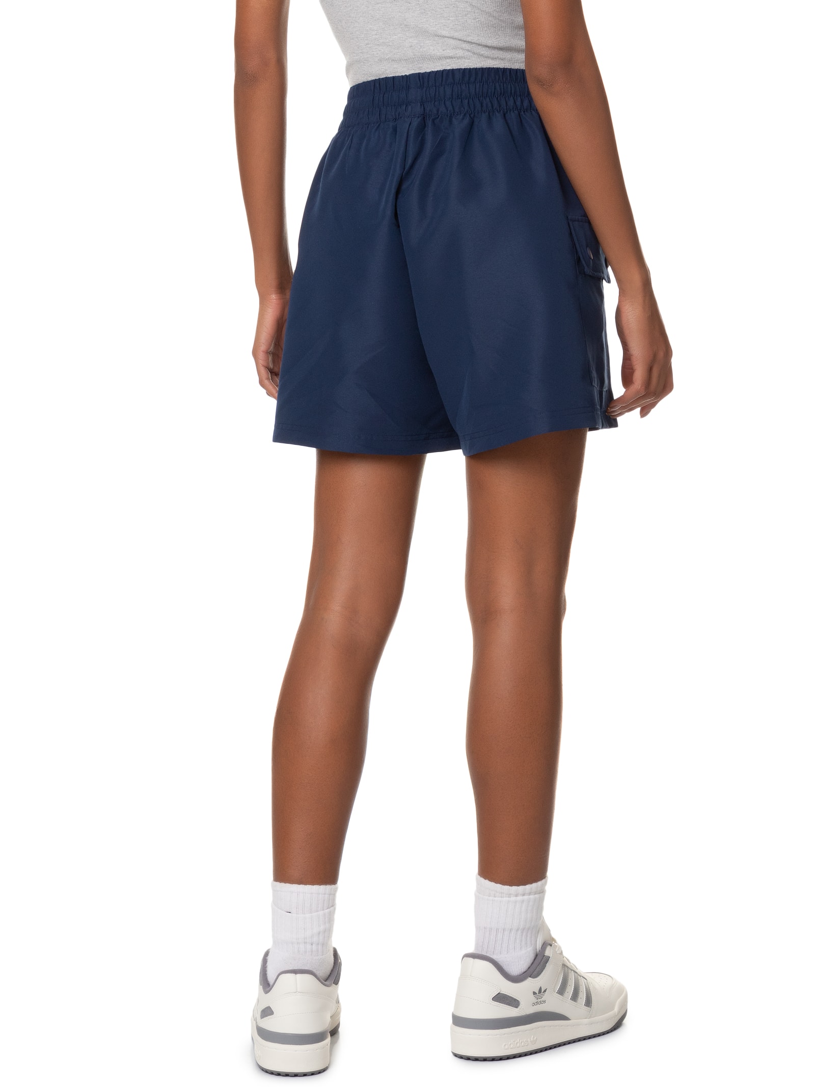 Short Feminino Ess C Azul Adidas Originals