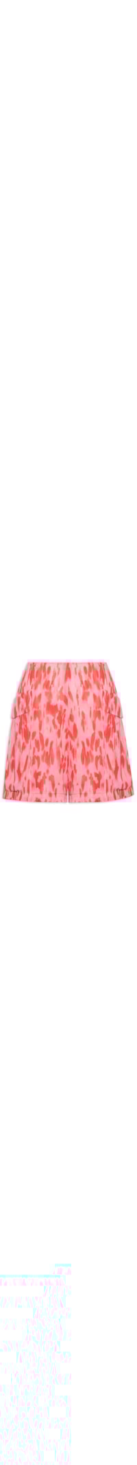 Short Feminino Est Onça Brush Mistico - Rosa