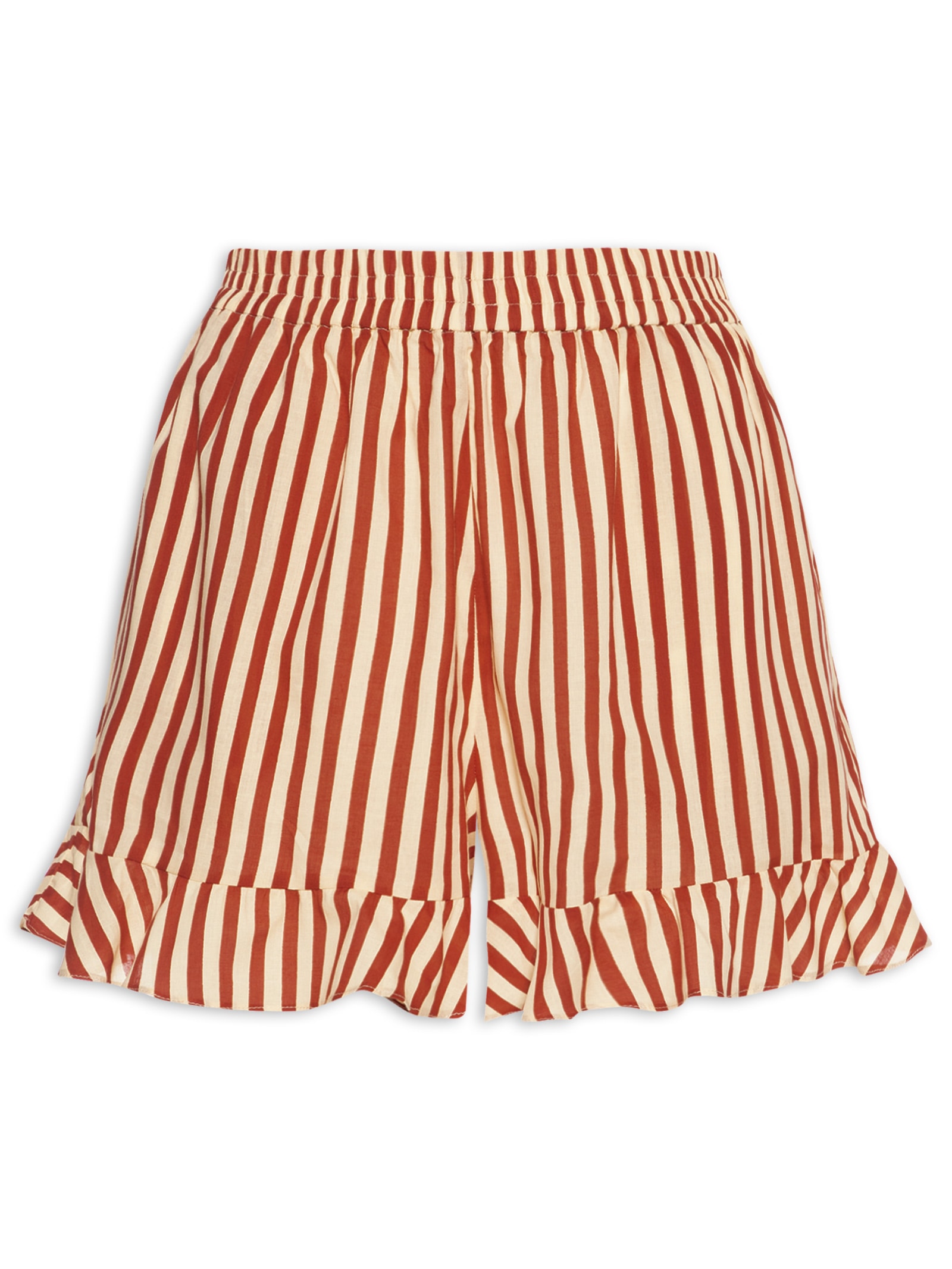 Short Feminino Estampa Listra – Vermelho Dress To