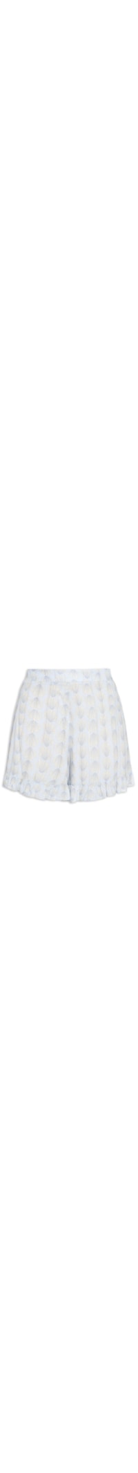 Short Feminino Estampa Mar Sereno - Azul