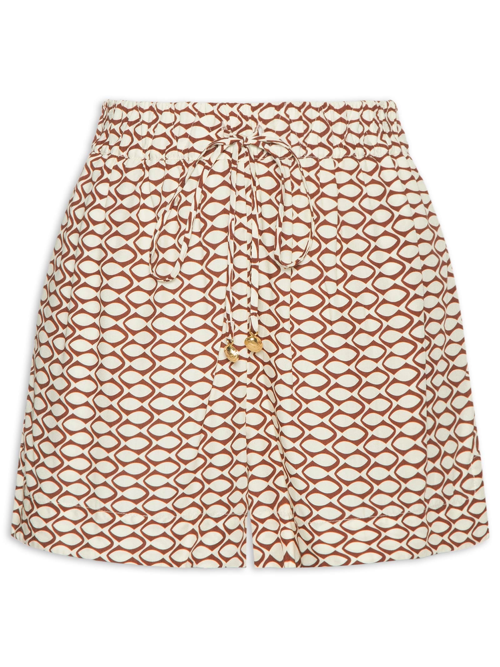 Short Feminino Estampa Maré Vermelho Dress To