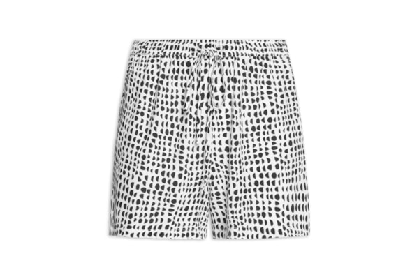 Short Feminino Estampado - Branco