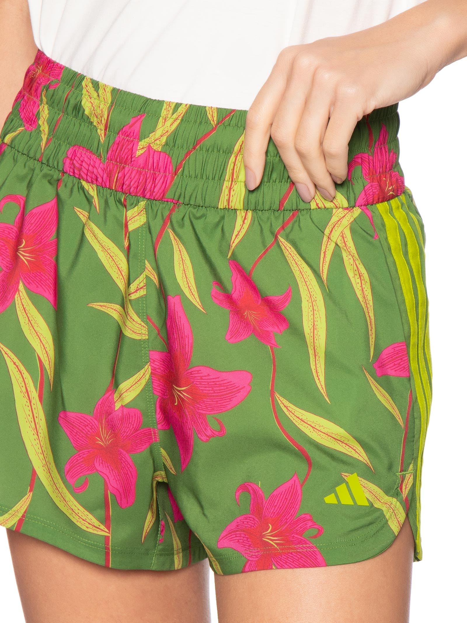 Short Feminino Farms Verde Adidas + Farm