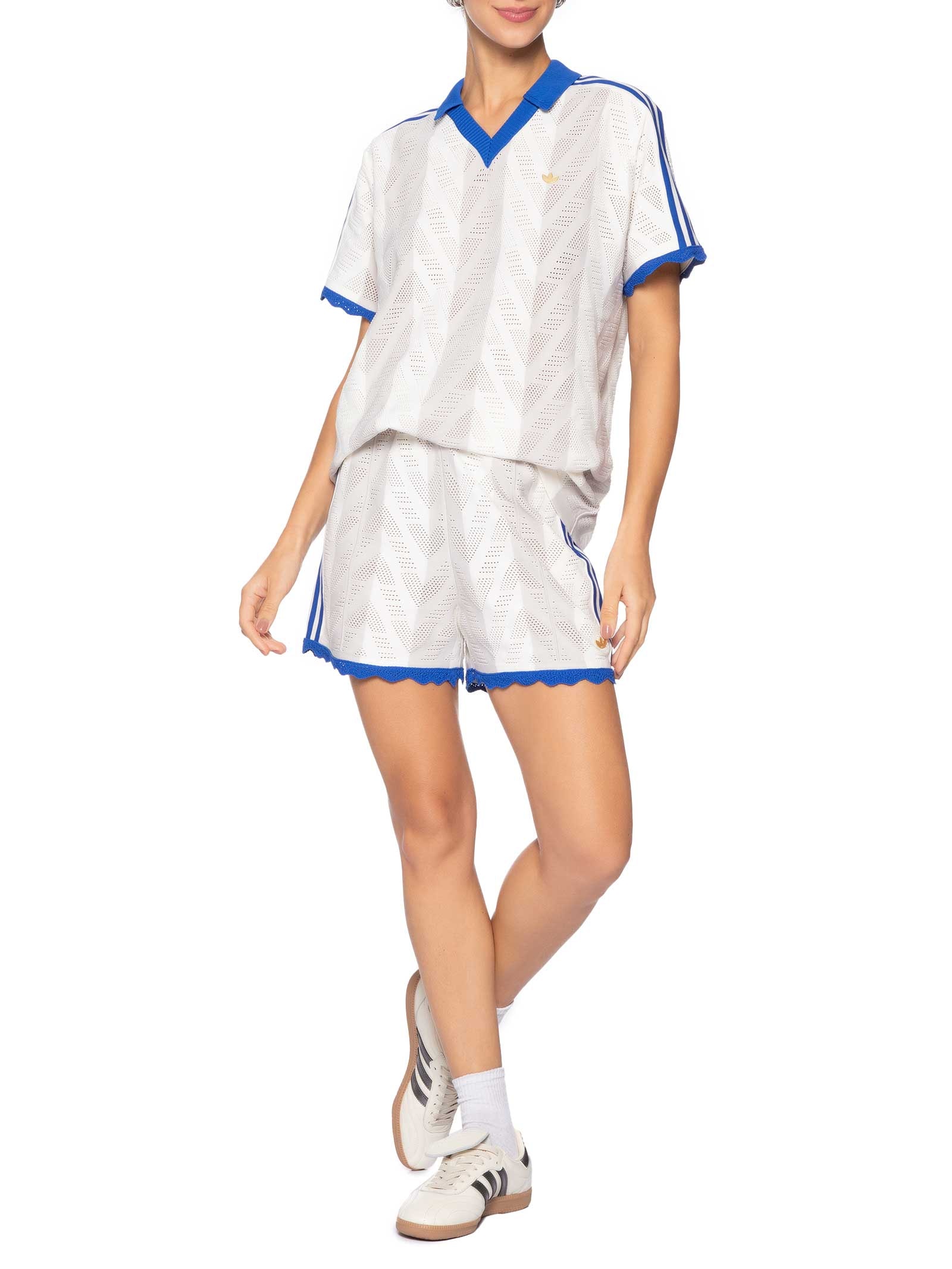 Short Feminino Firebird Off White Adidas Originals