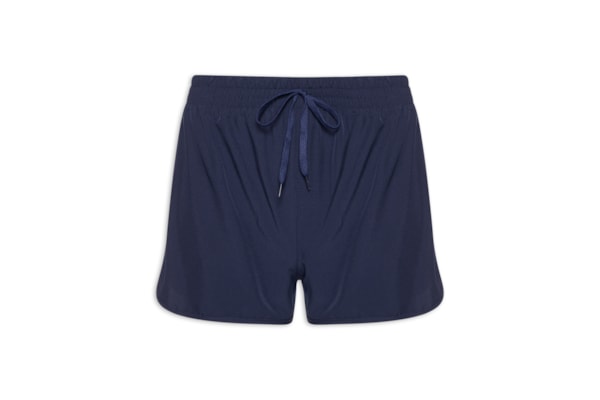 Short Feminino Fitness Corrida - Azul