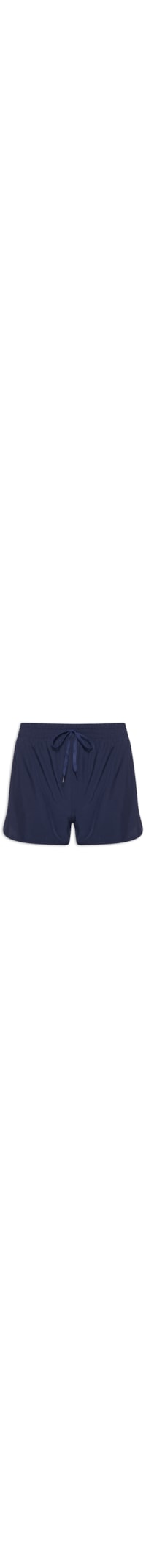 Short Feminino Fitness Corrida - Azul