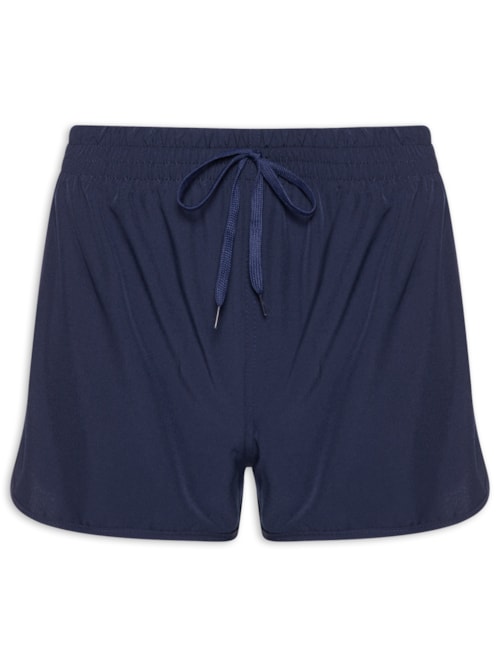Short Feminino Fitness Corrida - Azul