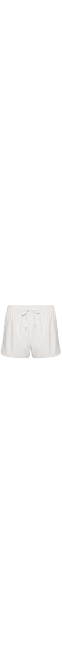 Short Feminino Fitness Corrida - Off White
