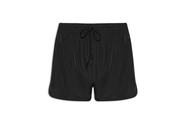 Short Feminino Fitness Corrida - Preto