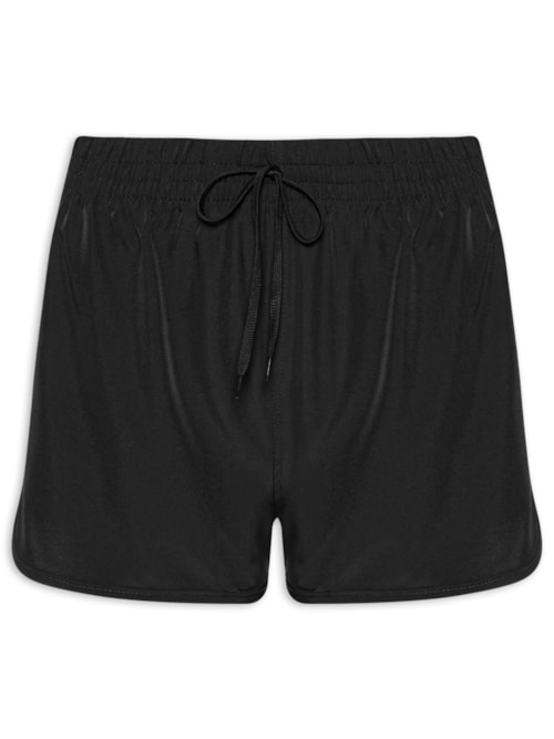 Short Feminino Fitness Corrida - Preto