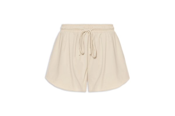 Short Feminino Fitness Solto - Bege