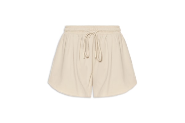 Short Feminino Fitness Solto - Bege