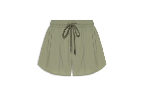 Short Feminino Fitness Solto - Verde
