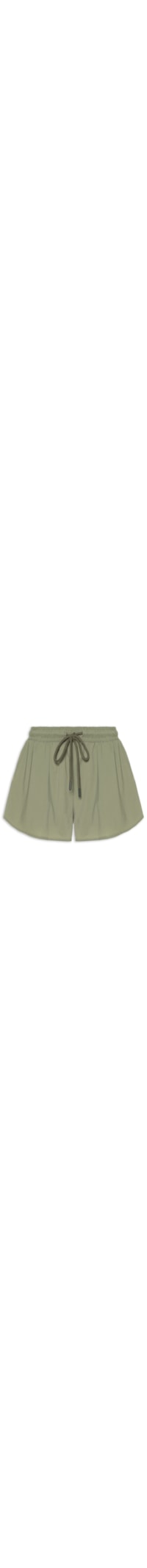 Short Feminino Fitness Solto - Verde