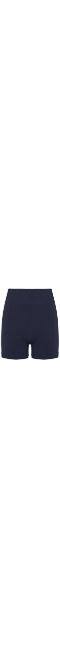 Short Feminino Fitness Texturizado - Azul