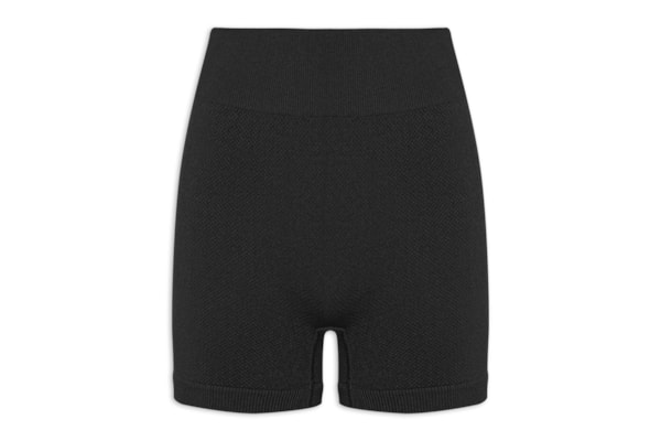 Short Feminino Fitness Texturizado - Preto