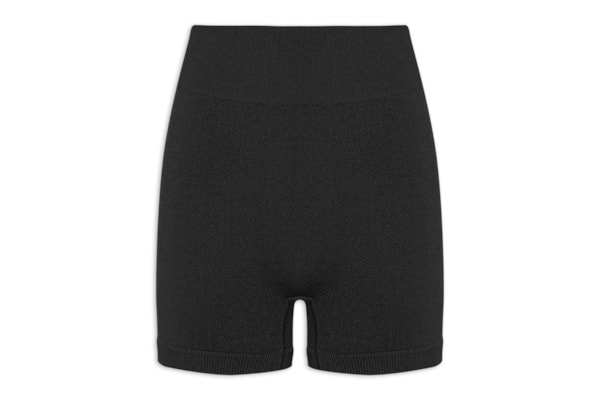 Short Feminino Fitness Texturizado - Preto