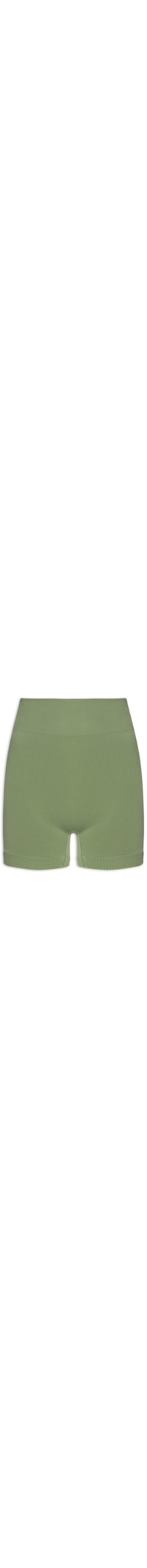 Short Feminino Fitness Texturizado - Verde