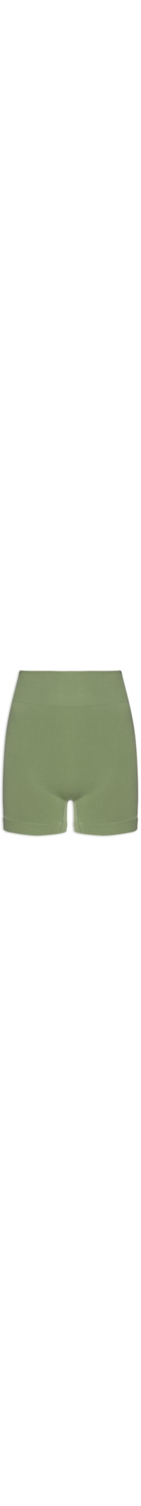 Short Feminino Fitness Texturizado - Verde
