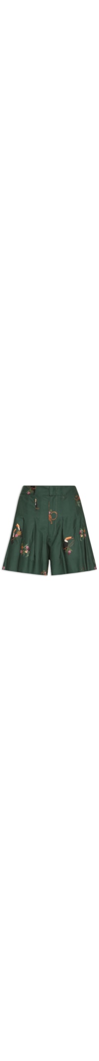 Short Feminino Florestinha - Verde