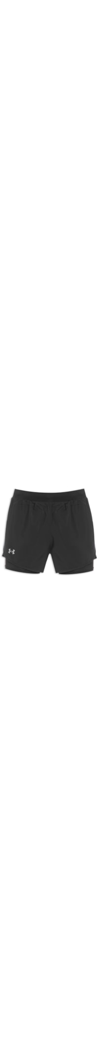 Short Feminino Fly By 2.0 2 Em 1 - Preto