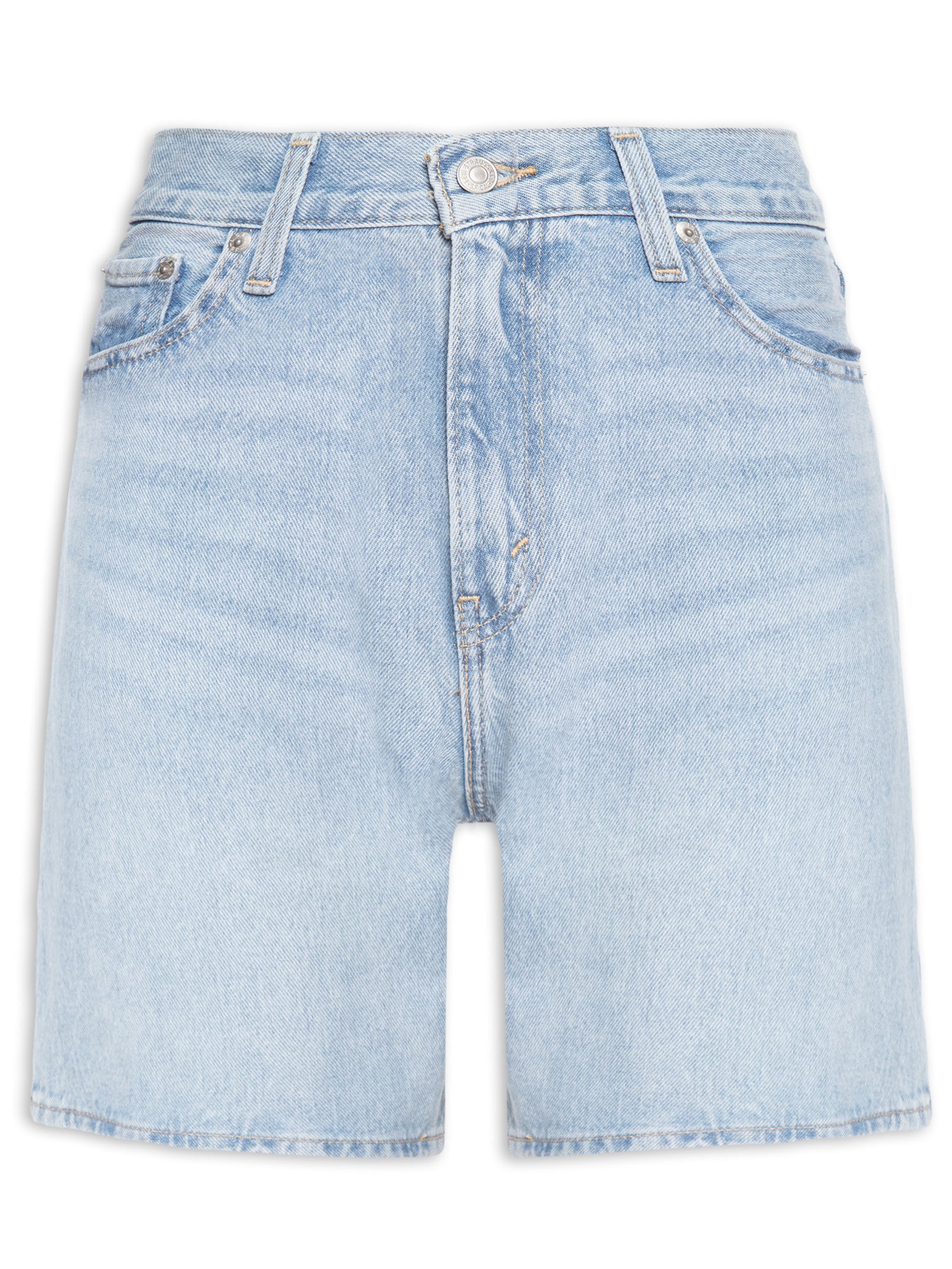 Short Feminino High Baggy Azul Levi's