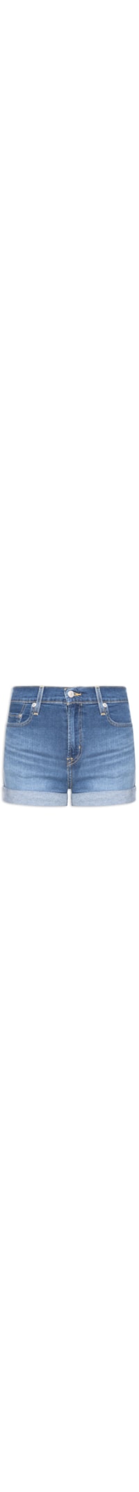 Short Feminino Hight Rise - Azul