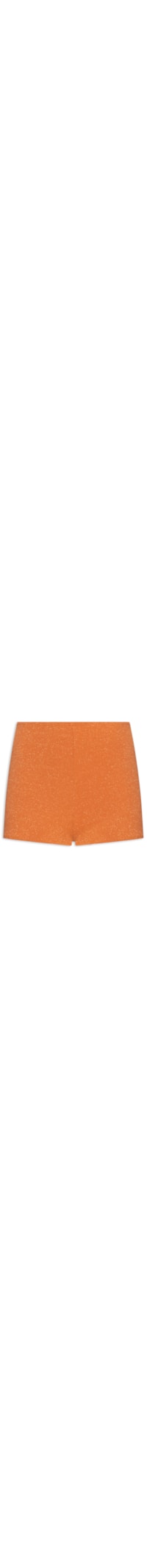 Short Feminino Hot Brilho - Laranja