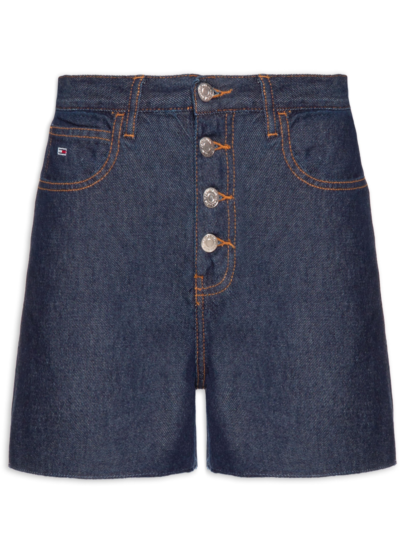 Short Feminino Hot Pant Bf Azul Tommy Jeans