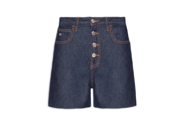 Short Feminino Hot Pant Bf - Azul