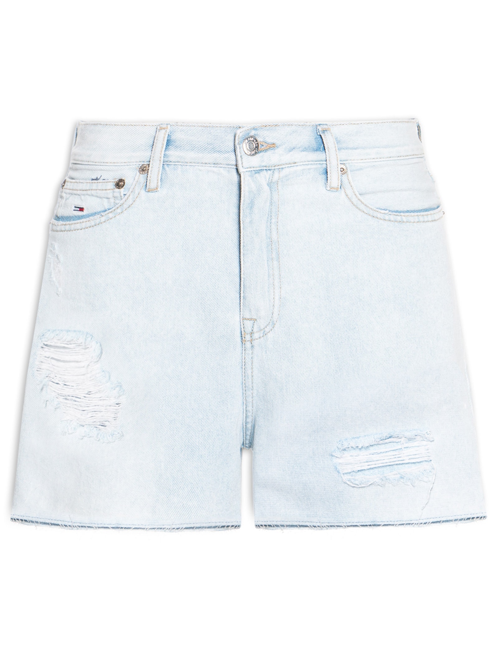 Short Feminino Hot Pant BI6019 Azul Tommy Jeans
