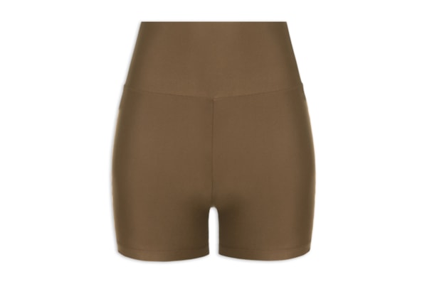 Short Feminino Icon Neo - Marrom