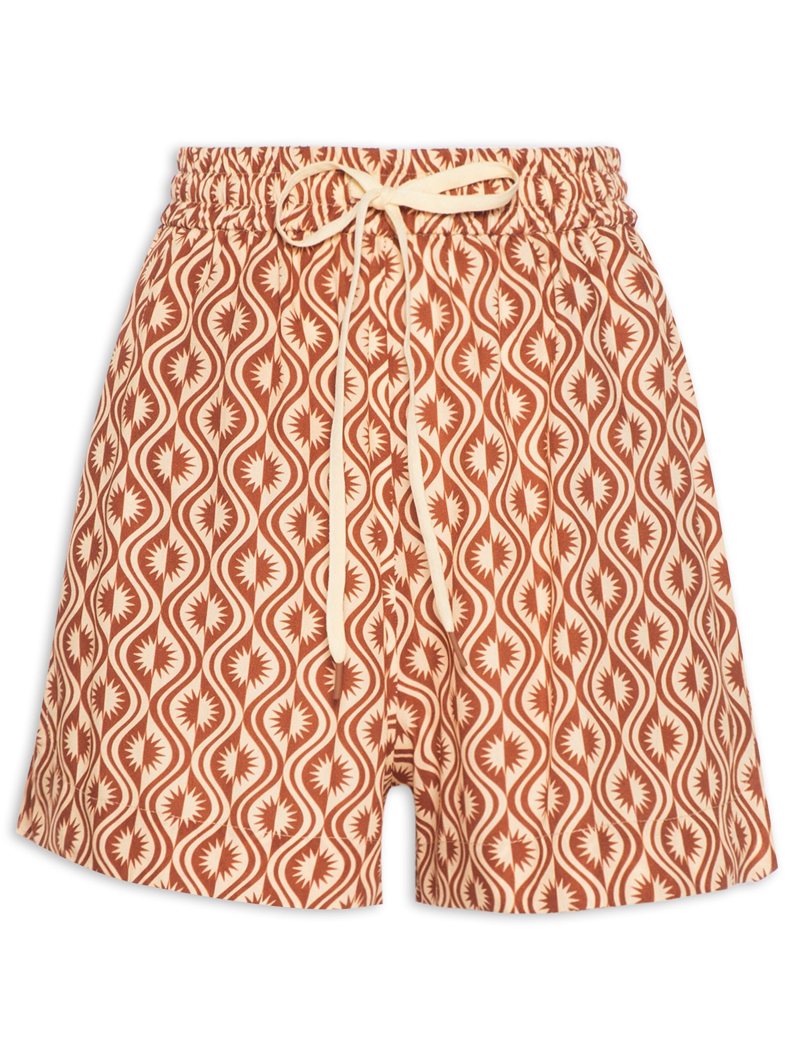 Short Feminino Itacoa Marrom Dress To