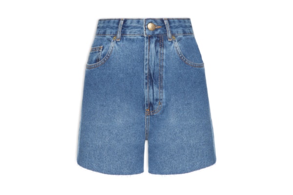 Short Feminino Jeans Antique - Azul