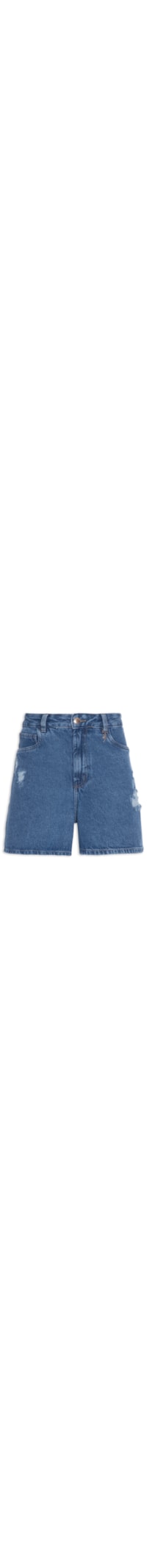 Short Feminino Jeans - Azul