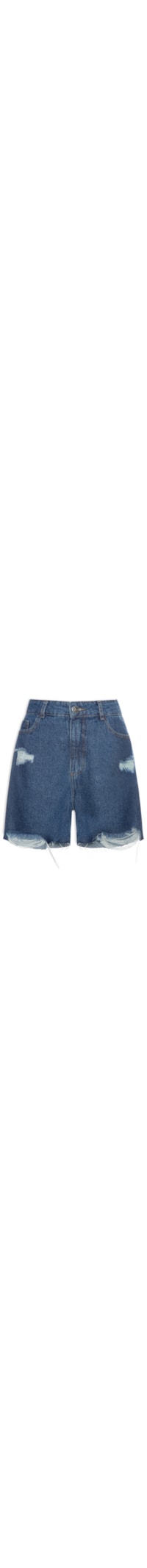 Short Feminino Jeans - Azul