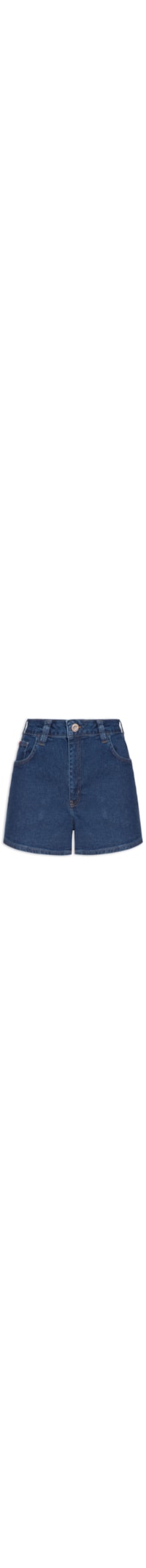 Short Feminino Jeans - Azul