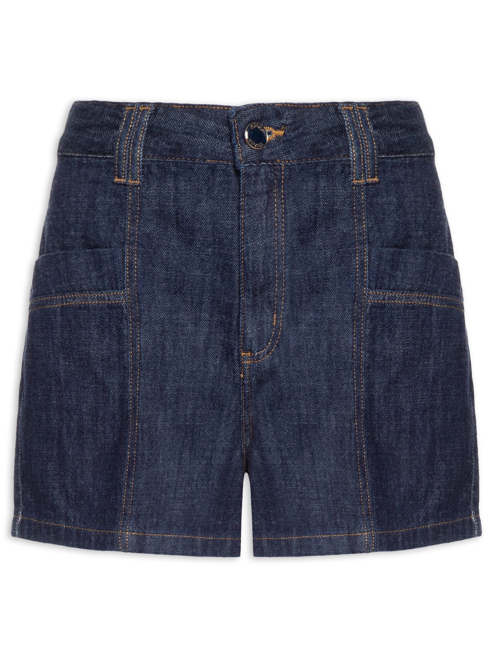 Short Feminino Jeans Azul Lez A Lez